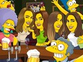 Noche de chicas en la taberna de Moe. 🤣🍻🍷 Un gusto darle la bienvenida al mundo amarillo a nuestras amigas @mariantoduque, @doramazzone, @villamizarsonia y @nohelyarteaga!! 👏 - #fyp #simpsonized