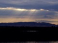 Sun rays pushing through the breaks on the #clouds. (at Suisun Marsh)