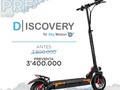 🤩🛴 Muévete libre y sin contratiempos, en tu Sky Motion Discovery evitas la congestión vehícular e incluso los pagos extra como impuestos, combustible ¡y más! 🍃 . . #MovilidadElectrica #UneteAlCambio #PatinetasElectricas #PicoYPlaca #Movilidad #MovilidadMedellin #MovilidadBogota #MovilidadSostenible #VehiculosElectricos #Scooter #ScooterElectrica