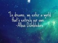#goodnight #sleepy #dreams #dreamer #quotes #slytherin #harrypotter #dumbledore