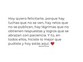 Hoy, de mi para ti ❤️ porque hemos hecho lo mejor que pudimos, y ya eso es valioso.  Tag a tu amiga que necesita leer esto 👇🏼