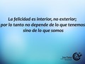 La felicidad es interior, no exterior:  por lo tanto no depende de lo que tenemos sino de lo que somos. ¿Que eres?  #plancreativo2017 #EIDHUMparaCRECER #VivirMejorConmigo #EIDHUM #crecer #vida #Felicidad #amor #amistad #vida #psicologia #motivacion #Barqusimeto #noticias #eventosLara #paz #sanfelipe #hoy #coaching #crecimiento #TBT #desarrollopersonal #libertad #Emprendimiento #libro #bienestar #serfeliz #amalavida #Bqto