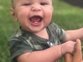 Les presento al amor de mi vida, el que tanto espere 😍... Lo amo tanto a este pelón hermoso, crecen Tan rápido 😭 #pelondelamama #maximiliano