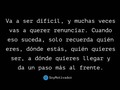 Léelo una y otra vez hasta que lo memorices y apliques día a día! 💪🏼❤️ CLARO QUE PUEDES!! #soymotivador