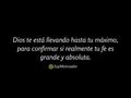 Si sientes que no puedes más, que estás llegando a tu punto máximo de desesperación es porque Dios está probando tu fe! Ten una fe absoluta, que sin duda TODO OBRA PARA BIEN❤️. #soymotivador