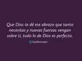 Se que hoy necesitas ese abrazo 🙏🏼❤️. Todo va a estar bien. Ya verás! #soymotivador