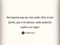 Que poderoso es esto❤️. Así es! Ten calma en el alma 🙏🏼 Dios está obrando en ti!! #soymotivador