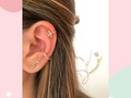 🌱Zarcillos 🌿 Linda combinación que no puedes dejar de llevar contigo 🍃🥰⭐ Dale un toque especial a tu outfi estos lindos diseños exclusivos para ti 🌸🌸  Solicita nuestros precios 🍃🍃‼️‼️