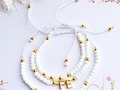 Lunes de Fe 🫧❕🫶🏻🙏🏼💓⭐️⭐️ Una linda combinación de 3 diseños ajustables  También puedes adquirir estos lindos diseños de manera individual 🤩✨✨ Amamos cada detalle 🪷🍃🍃