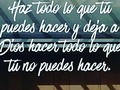 Las cosas que para nosotros parecen imposibles, para Dios son posibles... Solo debemos hacer nuestro trabajo y Dios hará el suyo...