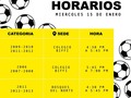 Hoy comenzamos clases en SPORTING, conoce tu horario y ven a disfrutar con nosotros! ⚽️🏆