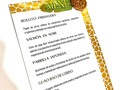 Nada como la primera impresión de tus invitados una vez se sienten en la mesa 💛 los detalles cuentan en todo momento.  Nuestros clientes son amantes de los detalles y nosotros también. Diseñar una experiencia diferente cada momento y agradar con nuestro trabajo es lo que nos encanta.   Que les pareció estos Menús que diseñamos para una noche de #PokenoSafari ?  Deslicen para 👀 más… 👉🏻  Quién sabe por qué el sello de lacre dice “Good Luck”? (si leyeron todo el texto verán una pista 🕵️‍♀️😉)  Menú Chef: @humbertoarrieti