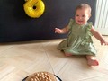 8 meses de mi reina linda, te amamos Ana Lucía💚