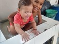 De paseo en casa de los abuelitos🤭🤭