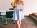 Estoy muy orgullosa de mi ✨ Premios @visionescomunicacion 👏🏻🎈TODO lo puedes lograr sino pierdes la confianza en ti mismo ✨||•SHOPPINKSTYLE•|| . . . . #soyshoppinkstyle #university #awardsday #award #happyday #style #fashionista #fashionjournalist #photography #fashion #work #blondegirl #model #journalist #dreams #lifestyle #streestyle #glamorous #outfit #outfitoftheday