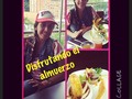 Disfrutando el almuerzo #piccollage @CazuelasdemiTierra