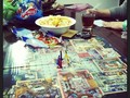 Tarde de juegos, amigos y alegrias. @mariafgv10 @alexbolivarf