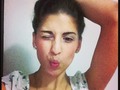 Antes de ir a dormir, pienso en todas las cosas lindas que Dios me ah dado y me da por hacer esto . 😊💁#happy #kiss