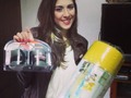 Feliz con mis regalos deportivos..... Detalles que lo dejan sin palabras. #sport