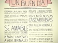 La receta para tener un día lindo. Y el principal ingrediente es levantarte con una actitud positiva. Feliz viernes, feliz día.