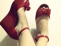 I love shoes.... soy feliz con todo tipo de . Para este día un look romantico y atrevido.
