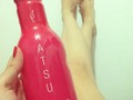 La noche es larga y yo estoy joven lalalalalalala. @hatsu_official #pink #roses&lycheetea