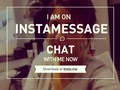 Hizaa! There is a REAL messaging app for #instagramers! Go to @instamessage_app download and chat with me now! #instamessage @crocsinfantil2014,@lepfvr,@consolaproducciones,@melinarojasruiz