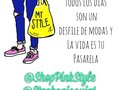 Tu eres el protagonista de tu vida, así que atrévete a mostrar lo que eres, a sacar aquel estilo interno que hay en ti. Feliz sábado. #saturday #style #fashion @shoppinkstyle @stephaniaquint