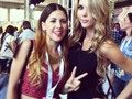Con @mararoldan12 #pegatealaonda con @stick2sticktv en #colombiamoda2014