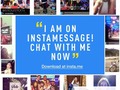 Hizaa! There is a REAL messaging app for #instagramers! Go to @instamessage_app download and chat with me now! #instamessage @missdeyy,@lemonsieurco,@jesusportillom,@flinthoops