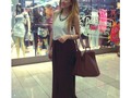 Mi outfit para el lanzamiento de la nueva tienda Kimora.  #style #fashion #fashionblogger #myoutfitday @shoppinkstyle @S&S 👠🎀👗
