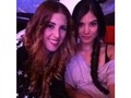 Caro y yo detrás de cámaras. Te quiero mucho. @stick2sticktv @carosalinasm #friend #love