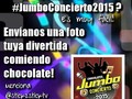 #Repost @stick2sticktv ・・・ El @canallifedesign #stickTv y @chocolates_jumbo te llevan al #jumboconcierto2015 #pegatealaonda sé #creativo boletas dobles!