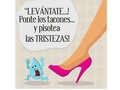 Así debe ser todos los días!  No permitas que los problemas te invadan... pisotea los problemas.
