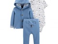 3 piece Carter’s para niño Talla: recién nacido a 24M Precio:16.00