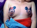 me tatúe dos ratoncitos, les gusta? 🙊