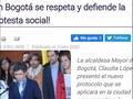 Claudia López en campaña // ah pero en el cargo