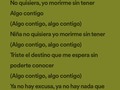 les doy permiso de dedicarme esta canción.