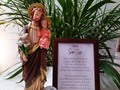 San José. Material:yeso Medida:30cm