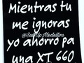 Así de simple mis panas 🔥 PD; Cuando tenga la 660 champagne o la DR negra no voy a creer en nadie #SuitUpMedellin #crealas #motivacion #ahorro #dinero #xt660 #xt660x #xt660r #melo #moral #moneda #contoda #motivado #yamaha #ladelbarrio #culona #6r #doblemofle #fmf #ahorro #motivation #mejorenmoto #quotes #frases