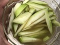 Manguito verde con adobo, vinagre y sal, si o qué?
