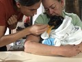 -Como que vamos a cuidar perros en temporadas de vacaciones, tú eres loca?   Los personajes en cuestión
