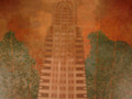 Chrysler Building - ceiling mural 3