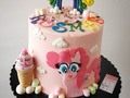 Mini cake My Little pony 🥺🥰 .  #minicake #dulcespty #cakespty #mastanapty #fondant #buttercream