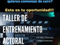 Un solo día, muchos conocimientos y experiencias, este taller está diseñado para ti, que casi no tienes tiempo o simplemente tienes dudas para comenzar tu carrera de actuación. 🎬🎬📽️📽️