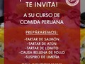 ¡Corre que se acaban los cupos! • La gastronomía peruana es una de las preferidas por su increíble mezcla de sabor y color. • Si eres fan, este curso es para ti. • ¡Inscríbete! •  #TanteDiana #Comida #Cocina #CocinaBásica #CocinaAvanzada #Chef #Salado #Delicias #Menú #Gastronomía #Venezuela #Food #Foodie #Foodiegram #Foodiepic #Cursos #Clases #Aprender #Enseñar #Diversión #Risas #Compartir