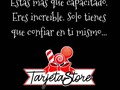 Estás más que capacitado. Eres increíble. Solo tienes que confiar en ti mismo…