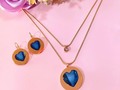 🌸Collar Blue Love 🌸 ✨ Acero inoxidable ✨ 💸$38.000💸 . . . . . . . #mujereslindas #candongas #bisuteriabogota #mujeresbogotanas #bisuteriaenacero #bisuteriafina #joyeriaenacero #bogota #mujer #accesoriosbogota #joyascolombia #accesorioscolombia #regalosenbogota #anilloserpiente #aretesmedellin #acerorodinado #acerorodinado