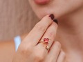🌸Anillo love🌸 ✨Bronce con baño de oro✨ 💸$26.000💸 . . . . . . . . . . #liluaccesoriesstore #mujereslindas #candongas #bisuteriabogota #mujeresbogotanas #bisuteriaenacero #bisuteriafina #joyeriaenacero #bogota #mujer #accesoriosbogota #joyascolombia #accesorioscolombia #regalosenbogota #anilloserpiente #aretesmedellin #acerorodinado #acerorodinado #anilloscorazon #anillosdepromesa