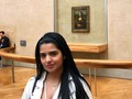 Con ustedes una de las mujeres más misteriosa y enigmáticas del mundo ... ahhh y la Mona Lisa (Gioconda) 🙊😂 ! Ame conocer esta obra de arte 😍🍃